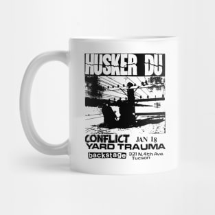 Husker Du / Conflict Punk Flyer Mug